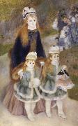 Pierre-Auguste Renoir Mother and children oil painting picture wholesale